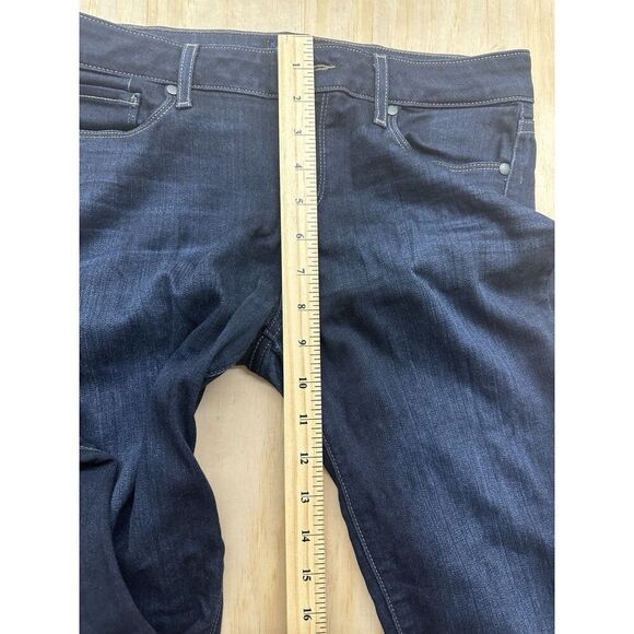 Paige Verdugo Ankle Skinny Jeans Dark Wash Denim Comfort Stretch Size 29 - Picture 4 of 5